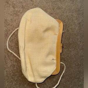 Vintage Clutch/Crossbody Wooden Frame Forty-Eight-West